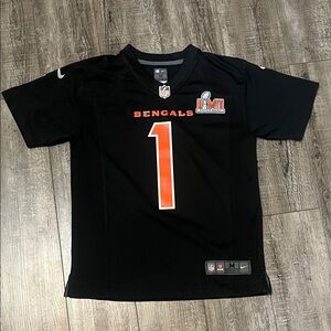 Bengals Chase Super Bowl Jersey